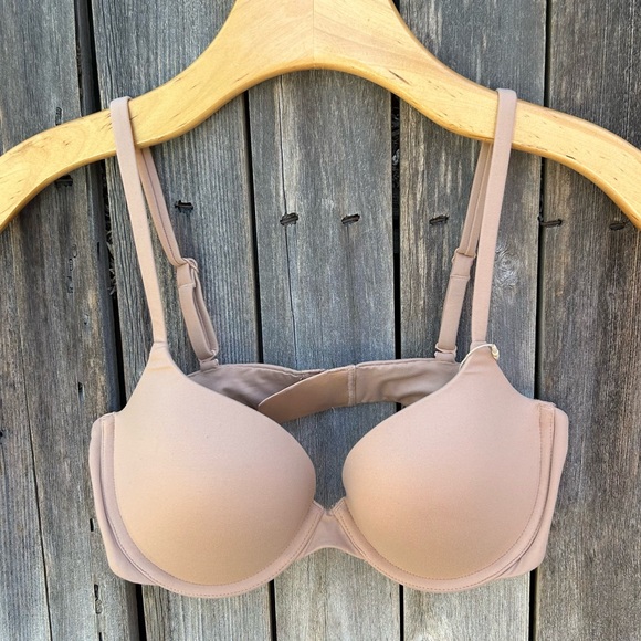 NWT Skims Fits Everybody Push Up Bra Clay Nude 34C - Picture 6 of 11